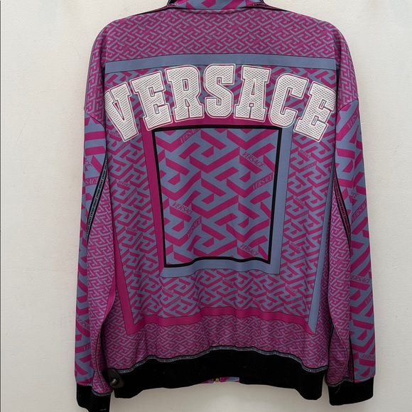 Versace Pink and Gray Lightweight Jacket - Picture 8 of 16